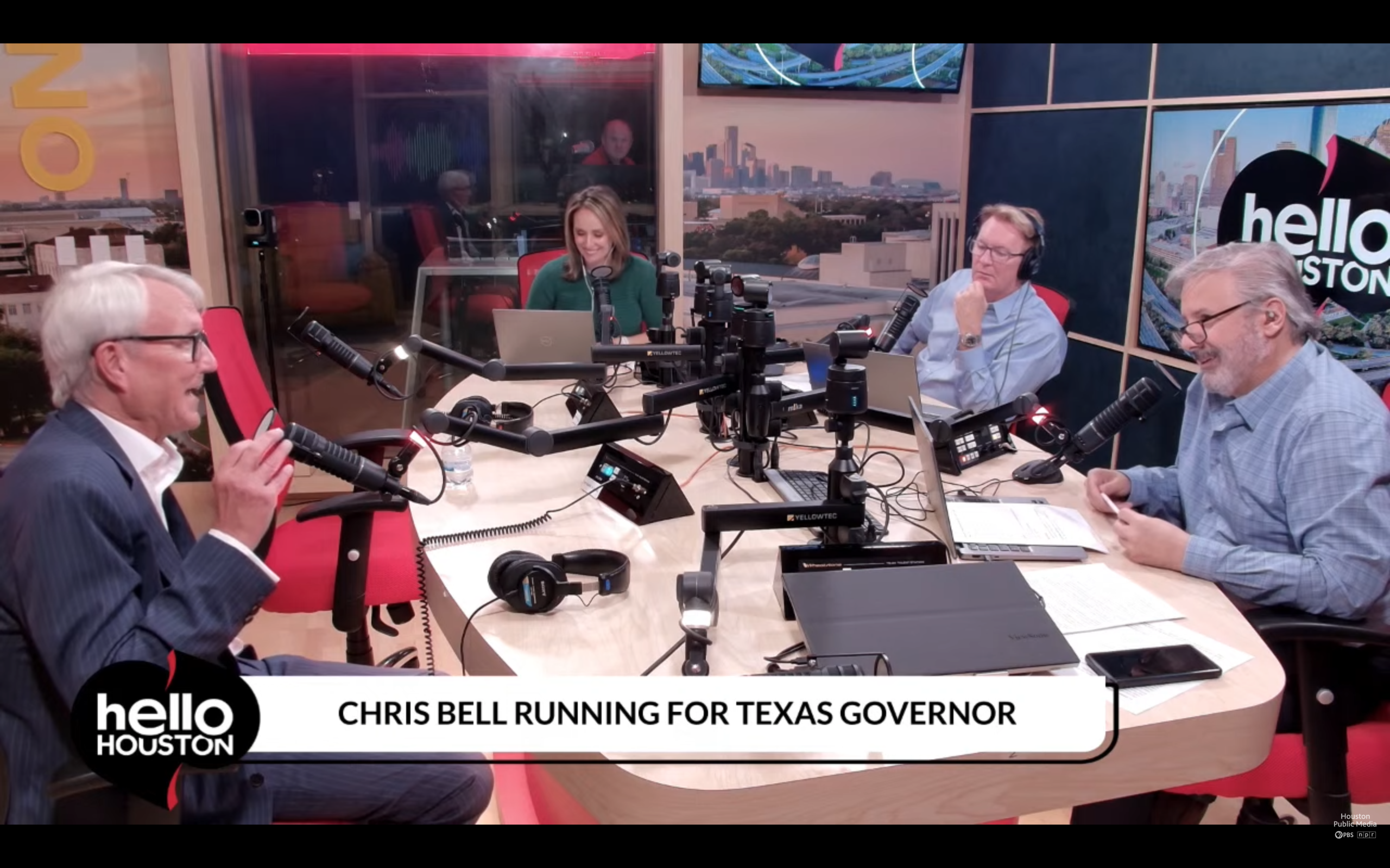 Houston Public Media interview screenshot