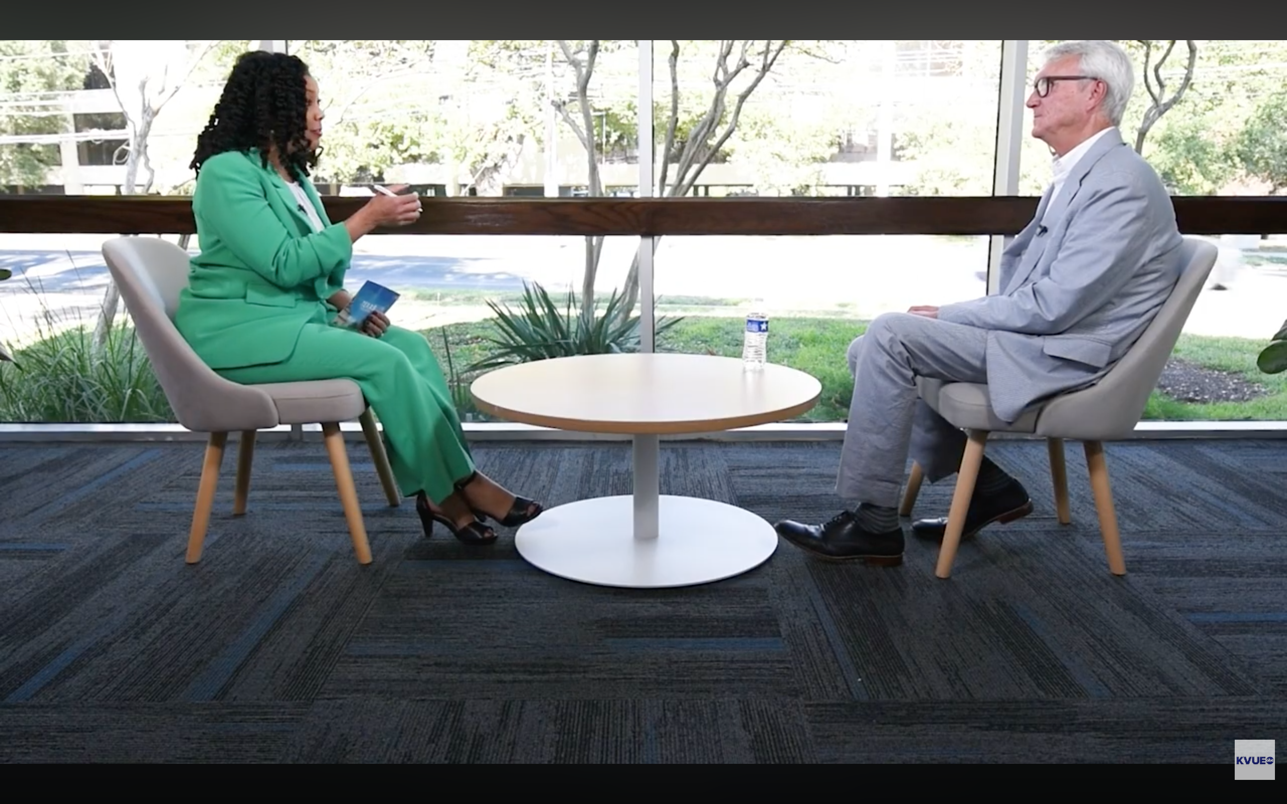 KVUE interview screenshot